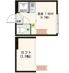 方南町駅 徒歩11分 1階の物件間取画像